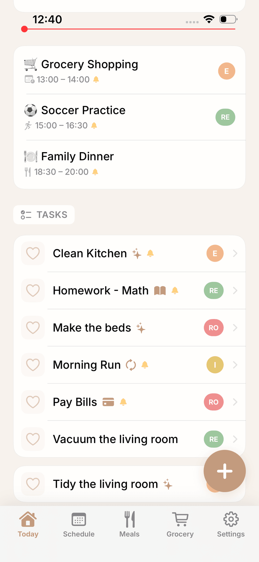 Auto tasks